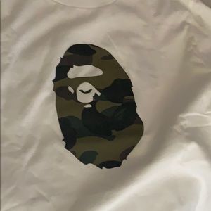 BAPE premium summer bag 1st camo ape head.